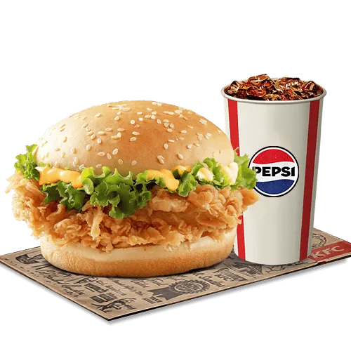 Crunch Burger + Drink-image-kfcmenuca.info